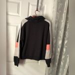 PINK - Victoria's Secret Victoria’s Secret PINK Turtle Neck Pullover size M missing drawstring tiny stain Photo 5