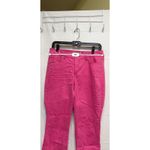BKI Vintage America Jeans Women’s Size 6 28 Pink Boho Crop Mid Rise Stretch Photo 3