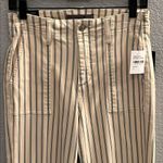 joe's jeans Light Yellow Blue Vertical Striped "Slim Fit" Pants Size 27 Photo 1