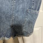 We The Free  Blue Denim Jumpsuit Romper Shortalls Size Medium Photo 6
