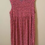 Siren Lily  Maternity Coral and Black Bow Patterned Top Photo 0