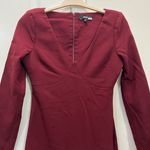Likely  Dark Red Rhubarb Leandra Gown Size 6 US $398 Photo 3