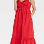Target Women's Flutter Cap Sleeve Maxi A-Line Dress Photo 0