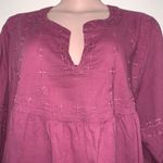 Time And Tru  woman plus size XXL 20 purple detail with tassel sleeve detail Photo 1