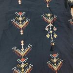 Madewell  Marta Folkstitch Popover Peasant Boho 3/4 Sleeve Blouse Top size small Photo 8