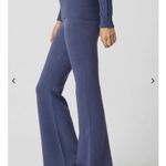 Florence by Mills Grisaille Barre Foldover Wide Leg Pant Purple Size L Photo 1