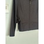 Vintage Preview Collection Brown Worsted Wool Utility Jacket Lined Brass Buckle Size 10 Photo 6