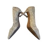 Banana Republic Heels sz 6 Cheetah Pointed Toe Pumps Corporate Chic Comfort Shoe Photo 5