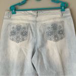 Nine West Light Wash Cropped Jean Capri Size 16 Photo 12