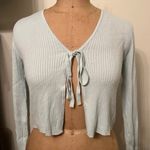 Garage  Coquette balletcore tie front bow knit top Photo 1
