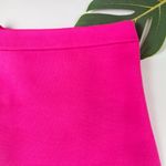 ZARA Hot Pink Neon High Waisted Knit Skirt Photo 8