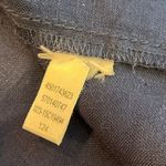  Medium Chicos Size 1 Open Front Ruched Sleeve Blue Lace Back Shirt Linen? Photo 5