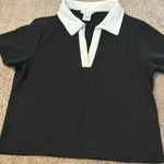 Urban Romantics Black Shirt With White Color Photo 0