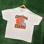 Junkfood NFL Cleveland Browns white oversized T-shirt (Size XL) Photo 2