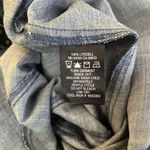 Zozo Women’s Chambray Denim Lyocell Flounce Skirt Size 12 Blue A Photo 7