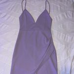 Grey Bandit Purple Mini Dress Photo 1
