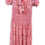 Likely Avra Dress in Bittersweet Red and White Floral 8 Photo 0