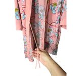 Vintage Cruz Pink Floral Long Line Kimono Size undefined Photo 6