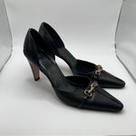 Coach Vintage  Y2K leather heel with the iconic horsebit hardware size 8 black Photo 10