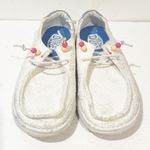 Hey Dude  Wendy Womens‎ Size 9 White Boho Crochet Casual Shoes Slip On Photo 1
