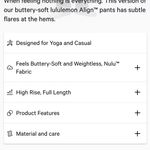 Lululemon Align™ High-Rise Mini-Flare Pant Regular Photo 2