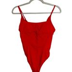 ANDIE Swim Havana One Piece Swimsuit Cherry Red Size XS Tall Square Neck Photo 1