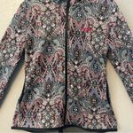 Odd Molly paisley print storm mid layer hooded jacket size 3 large Photo 1