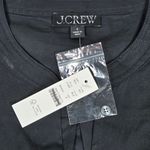J.Crew Delilah dress in cotton poplin Black CJ492 S Short Sleeve Casual Summer Photo 3