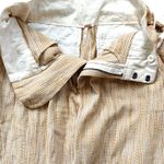 Free People EUC Light At Sunrise Drawstring High Rise Cropped Pants Size 4 Photo 7