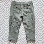 Eddie Bauer  Women’s Green Dyed Cargo Capri Pants Plus Size 14 Photo 3