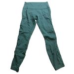 Lululemon  Size 8 High Times Essential Rhythm‎ Lace Up Side Leggings Rare Green Photo 1