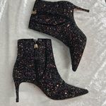 Schutz  Ravel Pointed Toe Bootie Glitter-Navy & Black size 6B Photo 5
