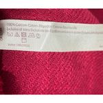 Free People XS Dress Love of My Life Red V Neck Button Front Midi Tie Sleeve Photo 4