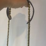 Retail $101 Women’s Quilted Genuine Leather Lock Closure Crossbody Chain Bag Black Photo 7