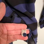 Fossil  Silk Blouse- Beautiful classy tailored style! Size Small Photo 7