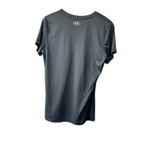 Under Armour  Loose Fit  Gray V-Neck Short Sleeve T-Shirt Women's Medium Photo 4