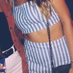 Forever 21 Striped Blue Set  Photo 0