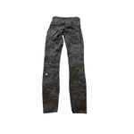 Lululemon  Fast & Free High Rise 25” Leggings Black/Grey Coal Camo Womens Size‎ 2 Photo 2