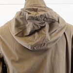 Club Monaco  Womens Jacket Hooded Lightweight Casual Utility 100%‎ Cotton Brown S Photo 6