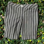 Loft y2k  blue white vintage striped preppy shorts fit like size 4 Photo 2