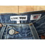 RE/DONE Levi's Denim Front Slit Maxi Skirt in Indigo Size 25 NWT $295 Photo 4