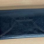 Cole Haan Women's Black Leather Envelop Wallet Photo 0