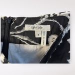 Tyler Boe Silk Tie‎ Waist Black And White Floral Pants Size 4 Photo 1