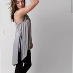 Free People  NWT Embellished Puffs High Low Cotton Top Size Size M Photo 1