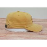 Disney Adults Unisex Hat Cap Yellow Adjustable Vintage Mickey Mouse 71 One Size Photo 3