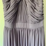 Monique Lhuillier Monique Lhullier Bridesmaids lavender chiffon halter neck floor length dress 6 Photo 3