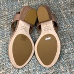 Eileen Fisher Doe Tumbled Nubuck Leather Heeled Sandal in Earth Photo 8