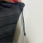 Stori Textured‎ Wash Striped Shelf Bra Racerback Tank Gray Size 6 Photo 9