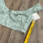 Princess Polly Coquette Sage green lace bustier crop top Photo 2