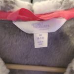 secret treasures  Gray Robe with Patterned Trim Photo 1